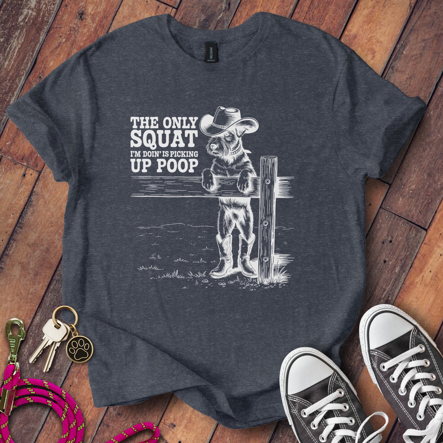 The Only Squat I'm Doin Is Pickin Up Poop Shirt product