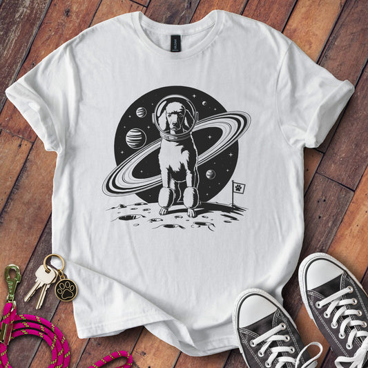 Dog Astronaut Graphic Tee for Men or Women Product Type