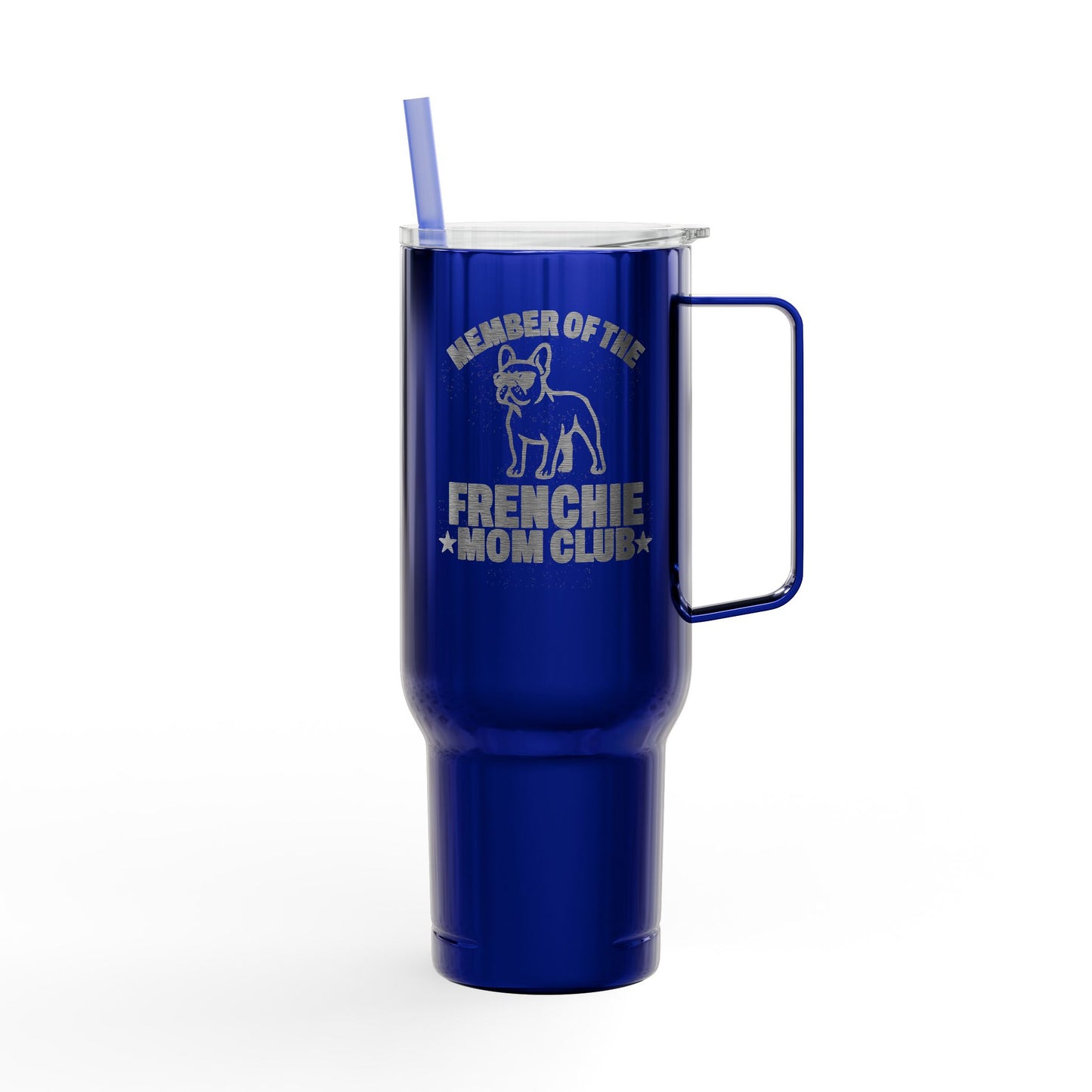 Frenchie Mom Club 40oz Engraved Tumbler