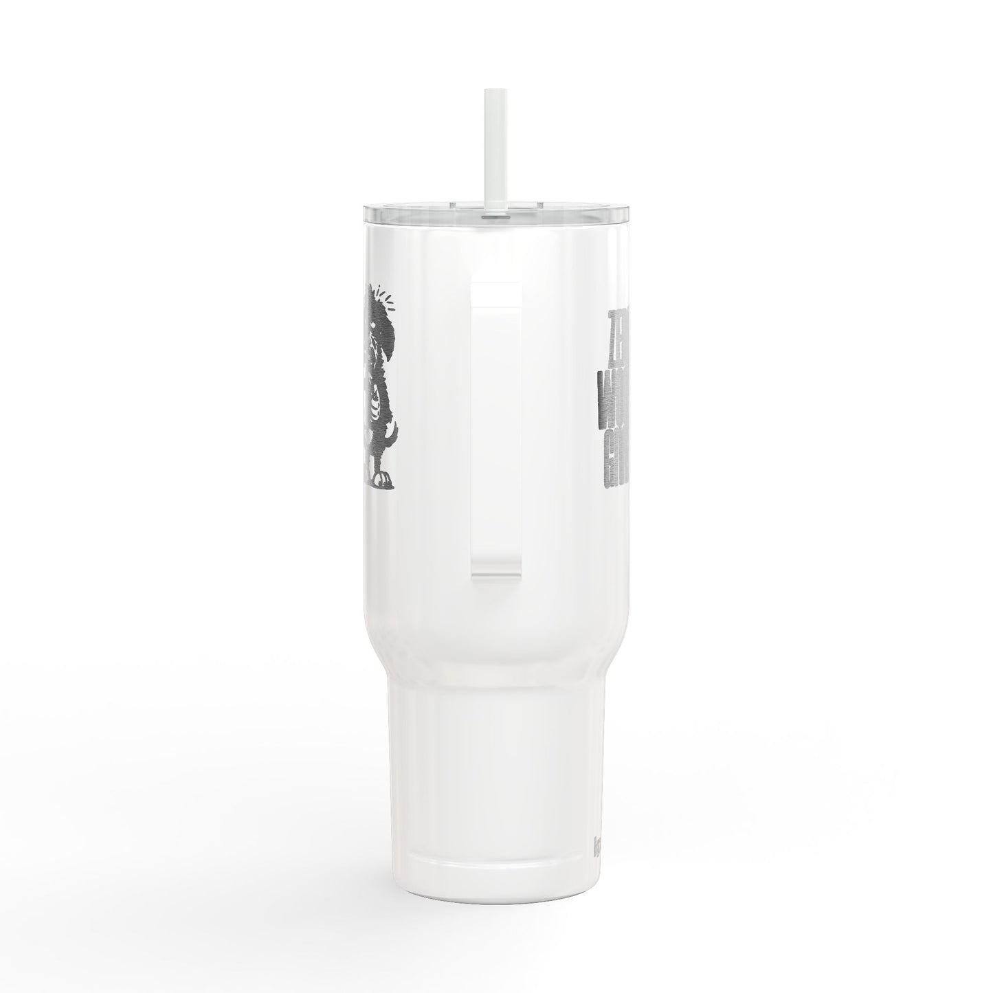 Zero Woofs Given 40oz Engraved Tumbler