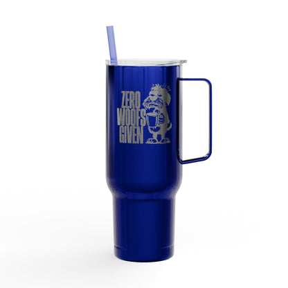Zero Woofs Given 40oz Engraved Tumbler