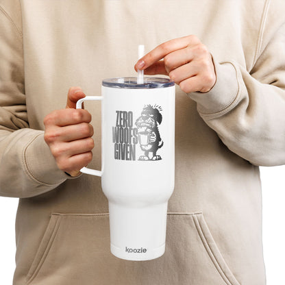Zero Woofs Given 40oz Engraved Tumbler