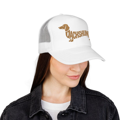 Dachshund Lover Embroidered Trucker Hat