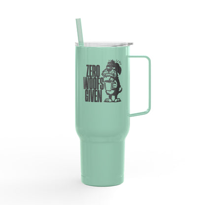 Zero Woofs Given 40oz Engraved Tumbler