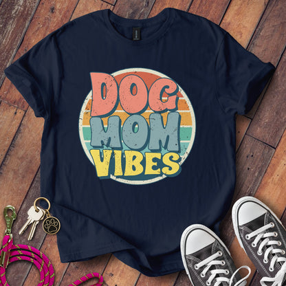 Dog Mom Vibes Graphic T-Shirt Casual Wear product