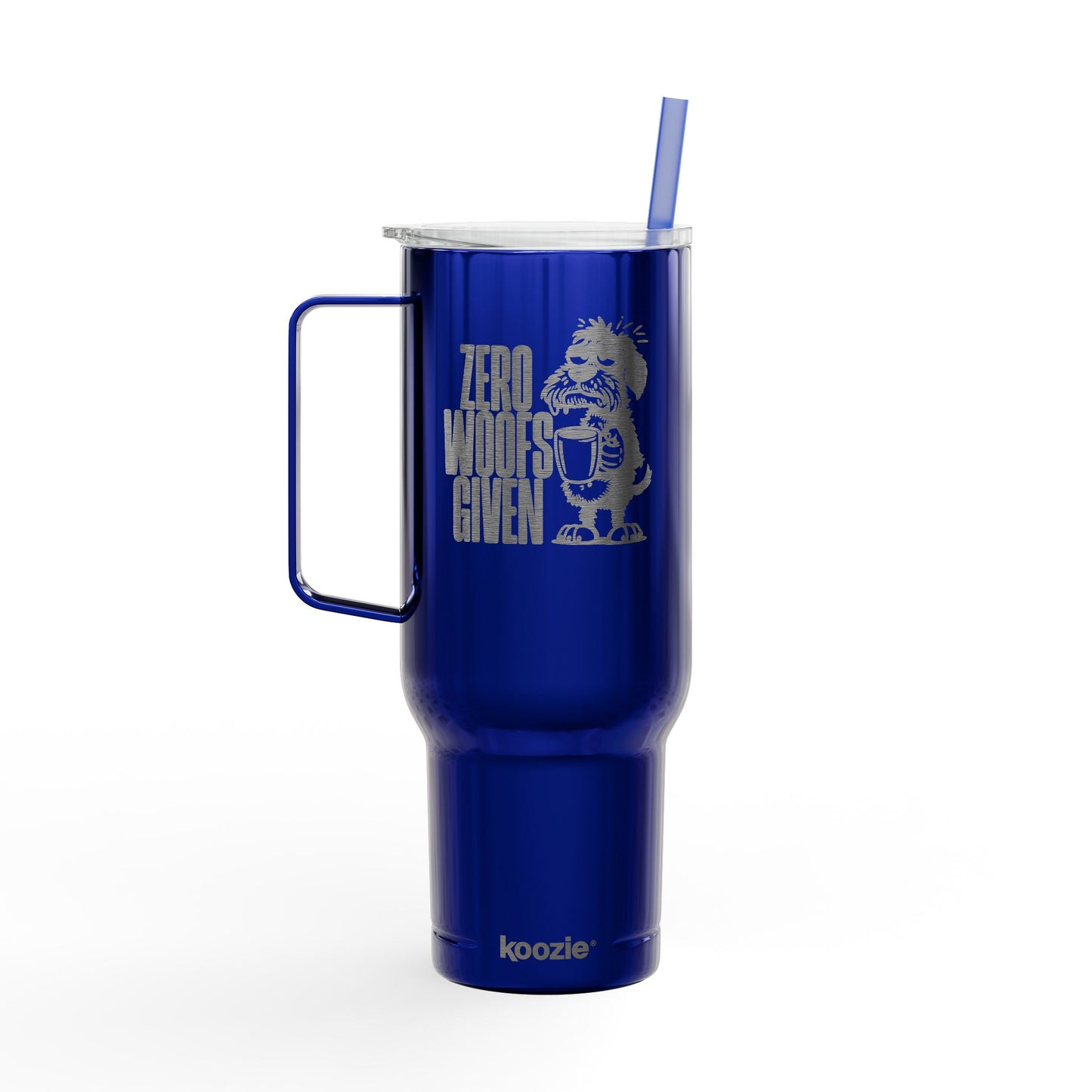 Zero Woofs Given 40oz Engraved Tumbler