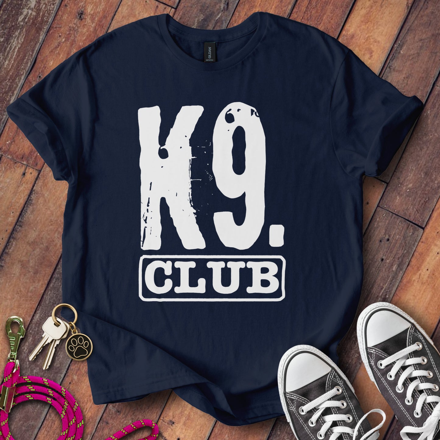 K9 Club Bold Graphic Tee Shirt for Casual Wear product type