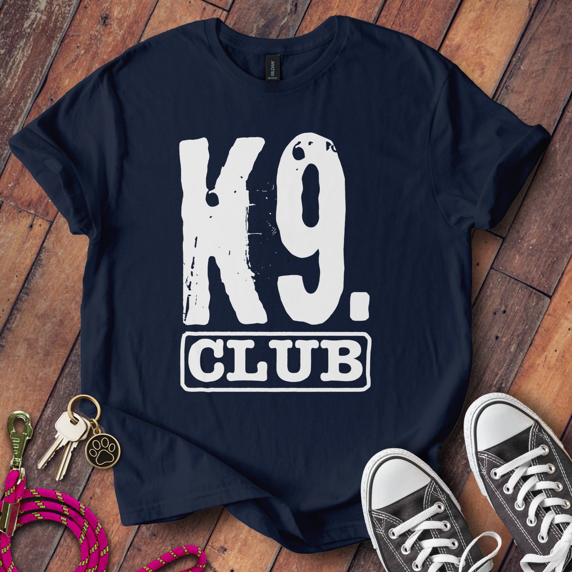 K9 Club Bold Graphic Tee Shirt for Casual Wear product type