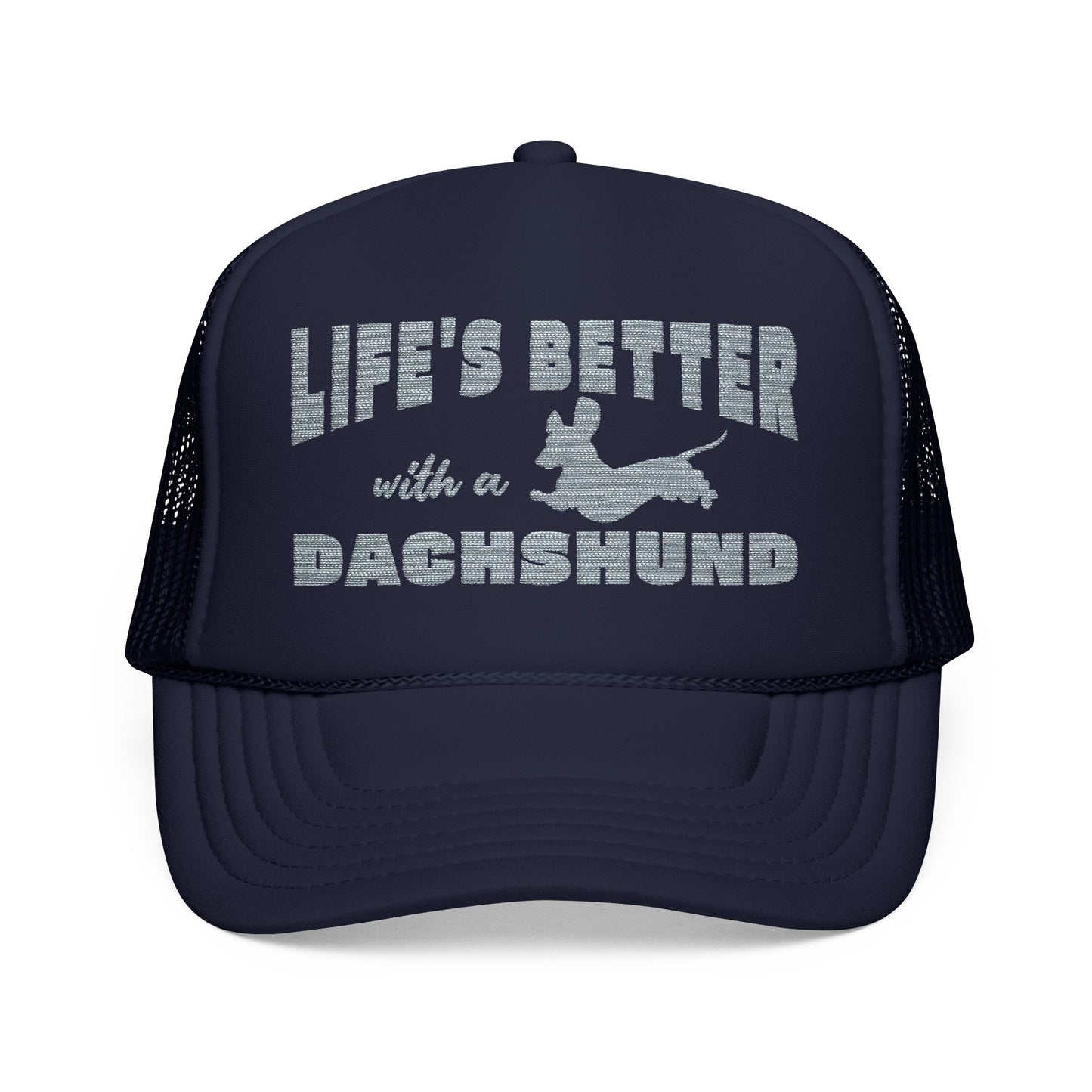 LIfe's Better with a Dachshund Trucker Hat
