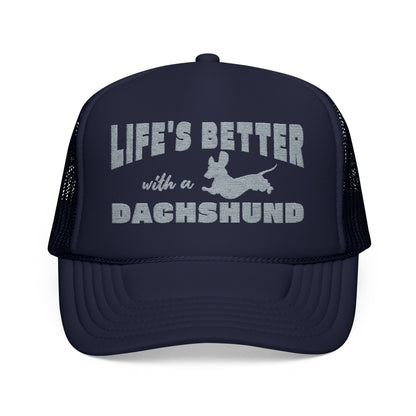 LIfe's Better with a Dachshund Trucker Hat