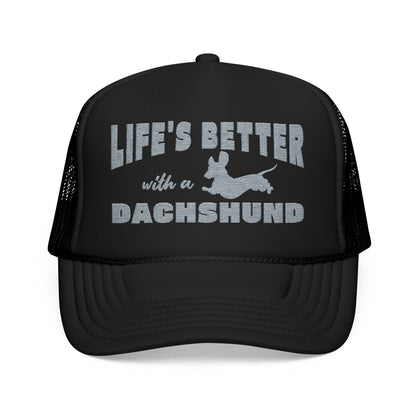 LIfe's Better with a Dachshund Trucker Hat