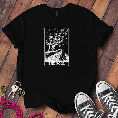The Fool Tarot Graphic Tee Print Design Product Type