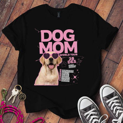 Dog Mom World Tour Graphic Tee Animal Lover product