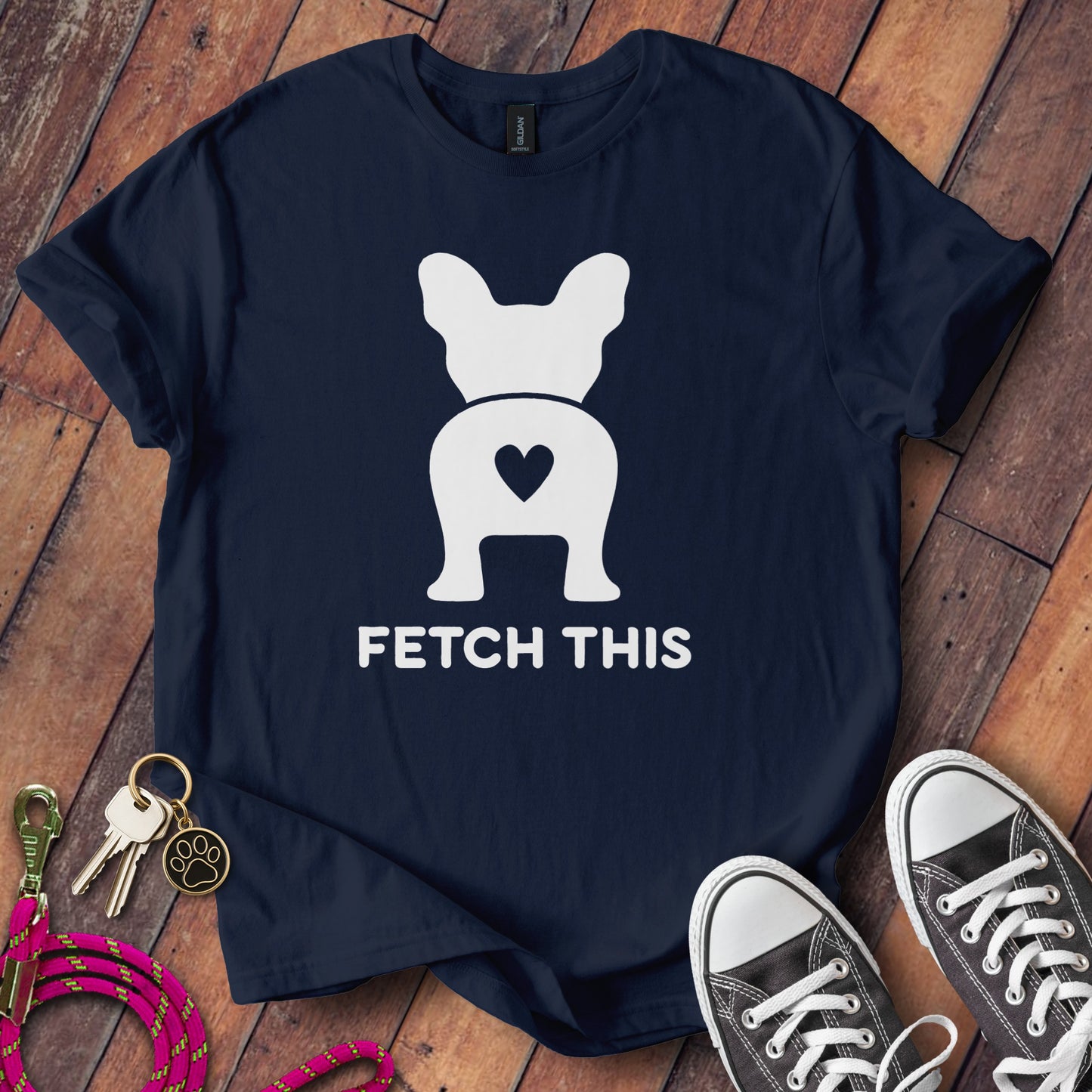 Funny French Bulldog Design T-Shirt for Dog Lovers Product