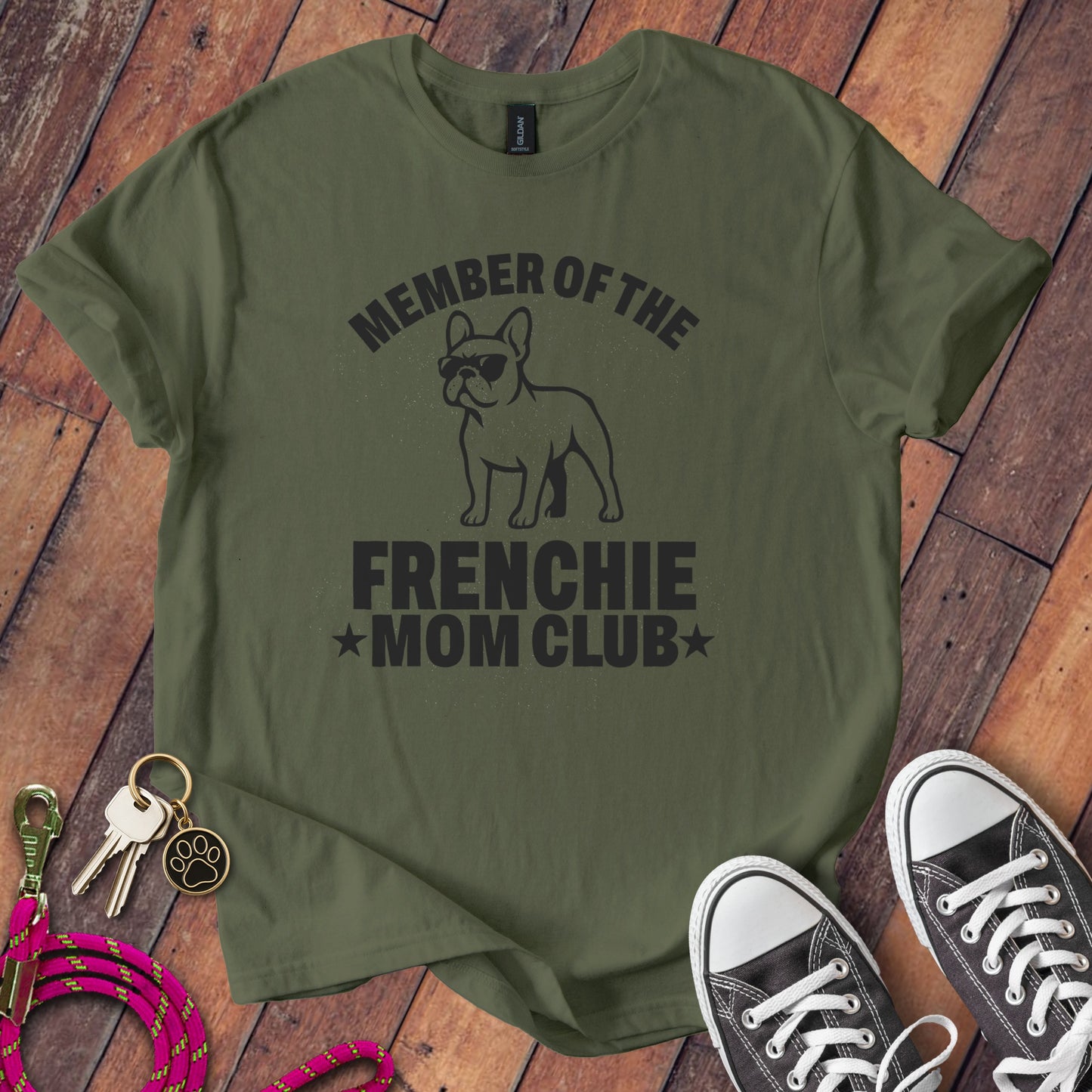 Member of the Frenchie Mom Club T-shirt product