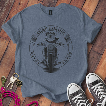 Bulldog Biker Club Graphic Tee shirt product