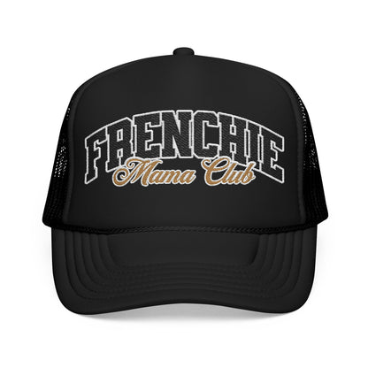 Frenchie Mama Club Embroidered Trucker Hat