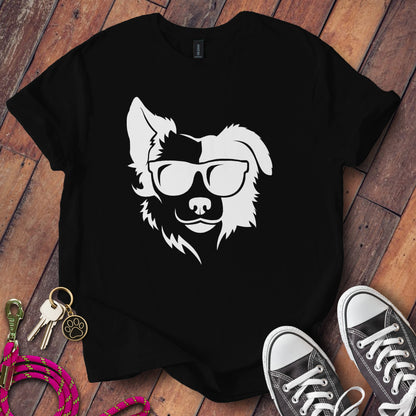 Cool Dog Wearing Sunglasses Graphic T-Shirt product type
