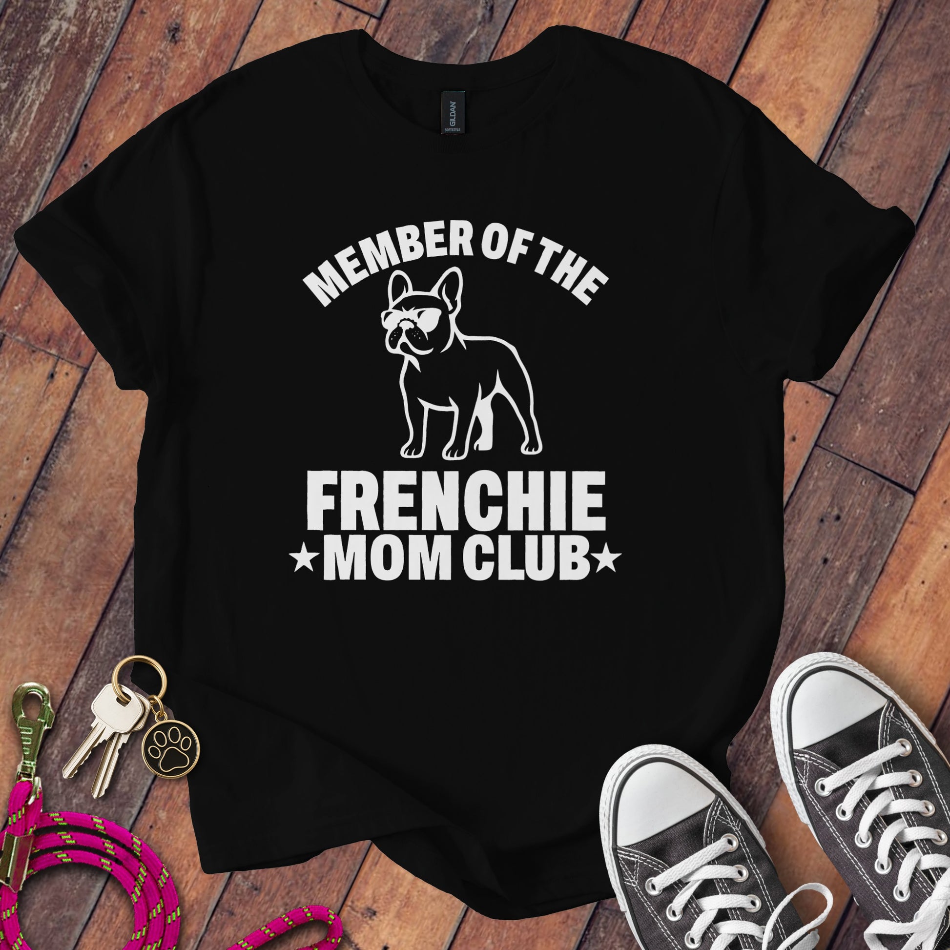 Member of the Frenchie Mom Club T-shirt product type