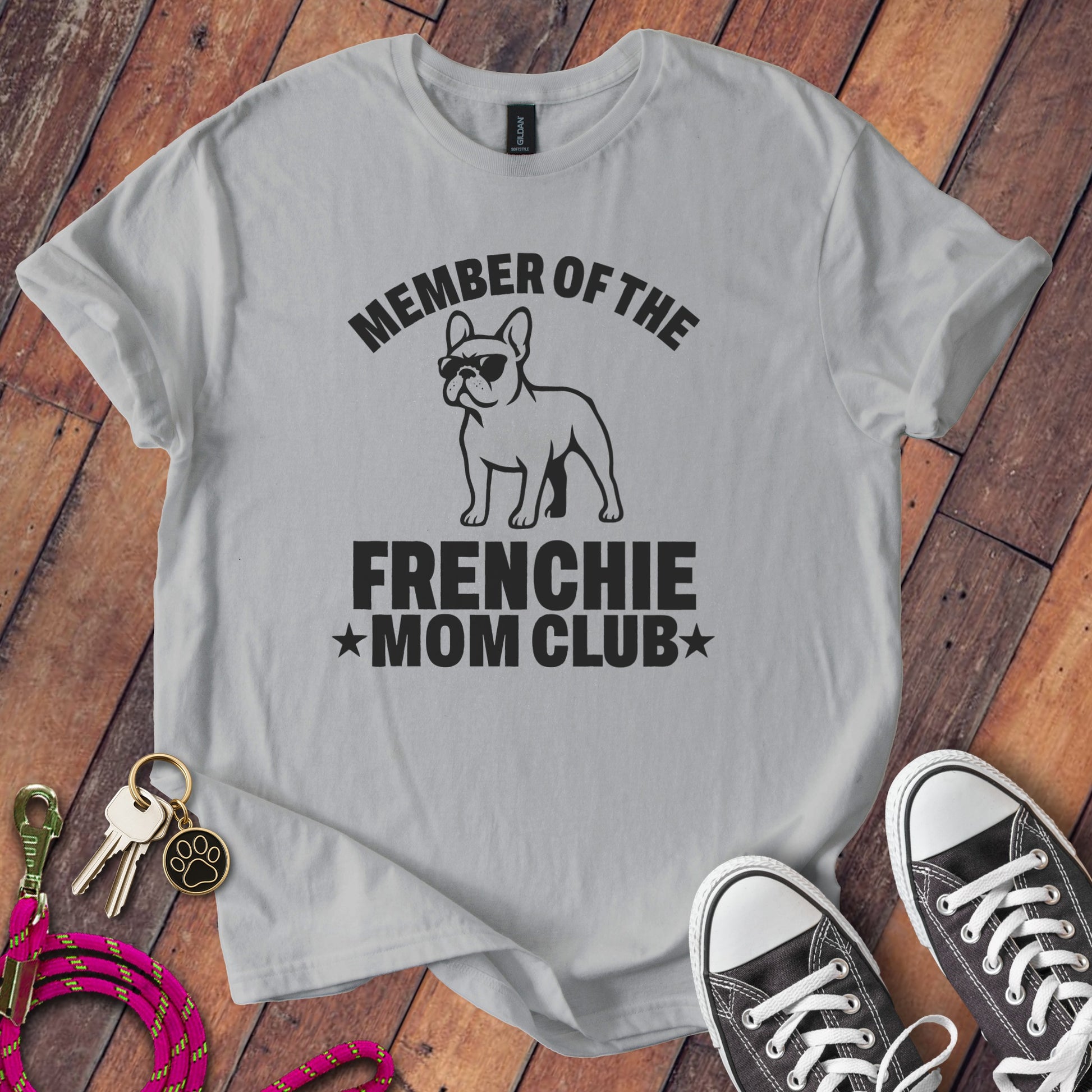 Member of the Frenchie Mom Club T-shirt product type