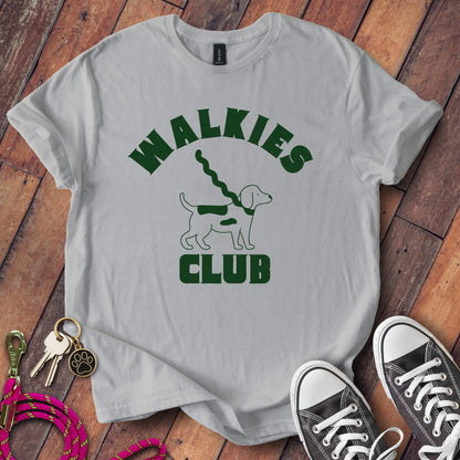 Walkies Club Graphic Dog Lover T-Shirt Product Type
