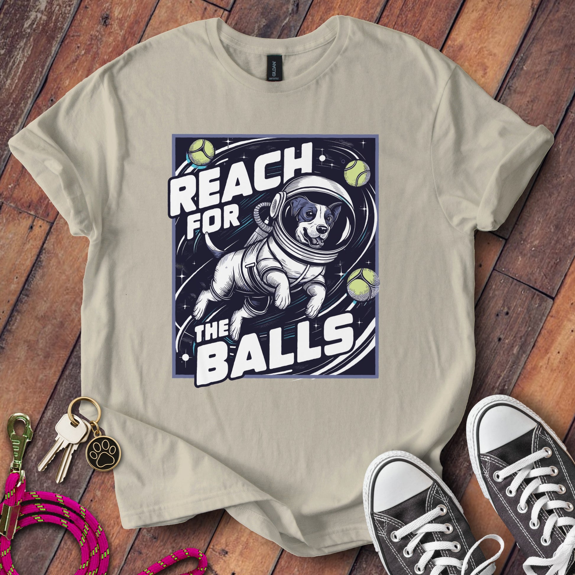 Reach for the Balls Funny Dog Lover Shirt product type