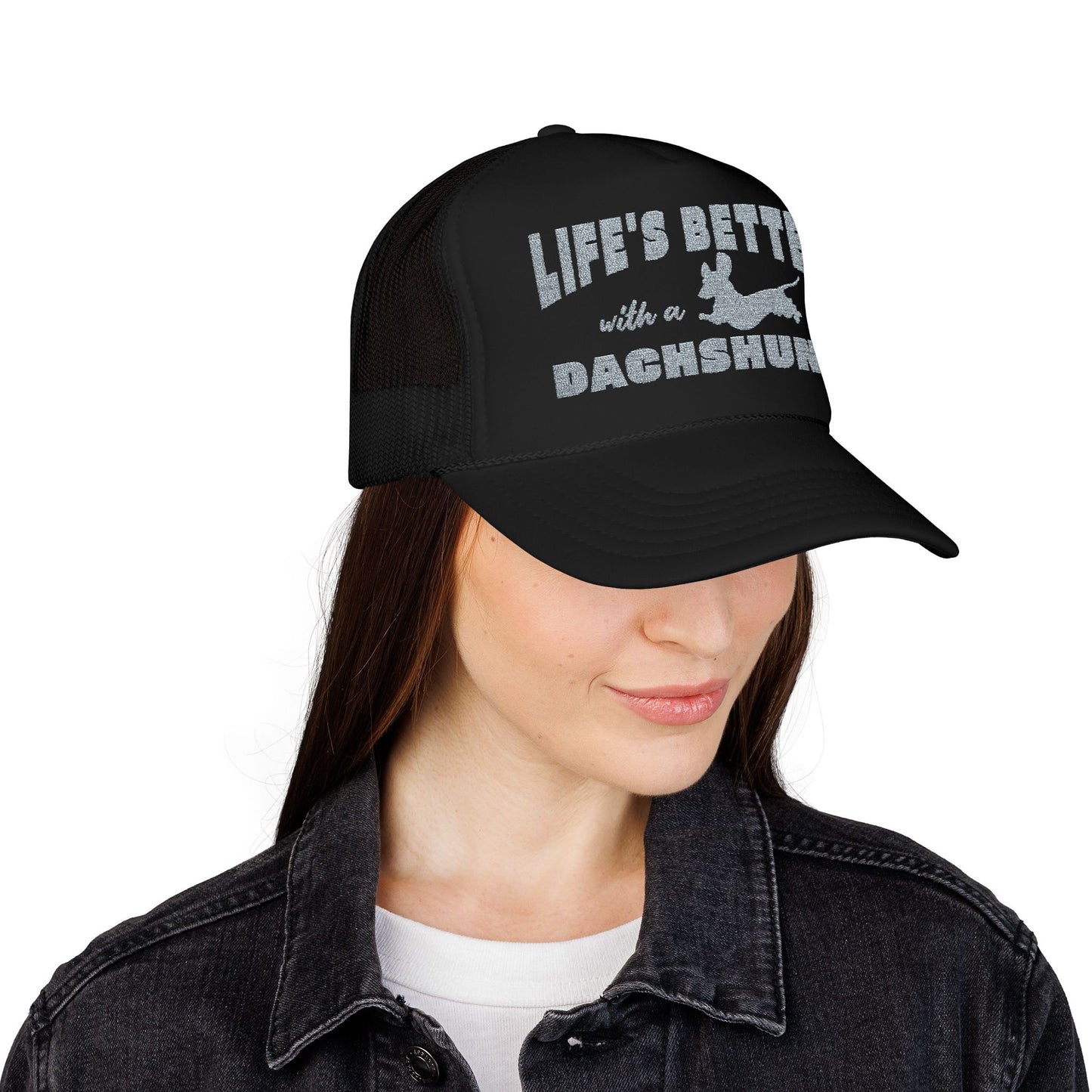 LIfe's Better with a Dachshund Trucker Hat