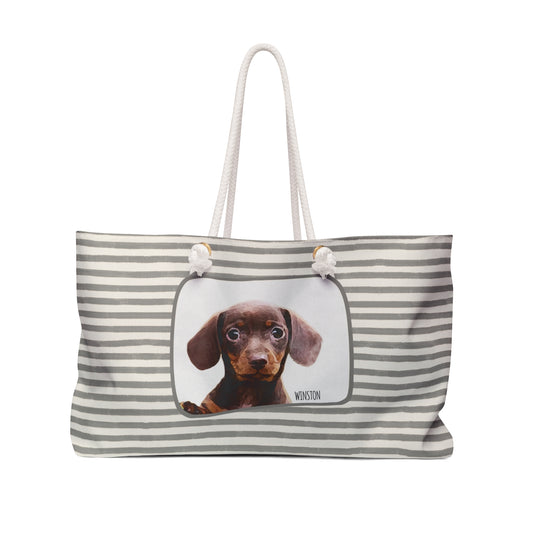 Dog Portrait Travel Bag