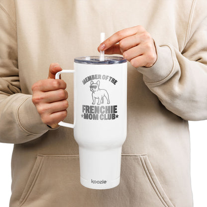 Frenchie Mom Club 40oz Engraved Tumbler