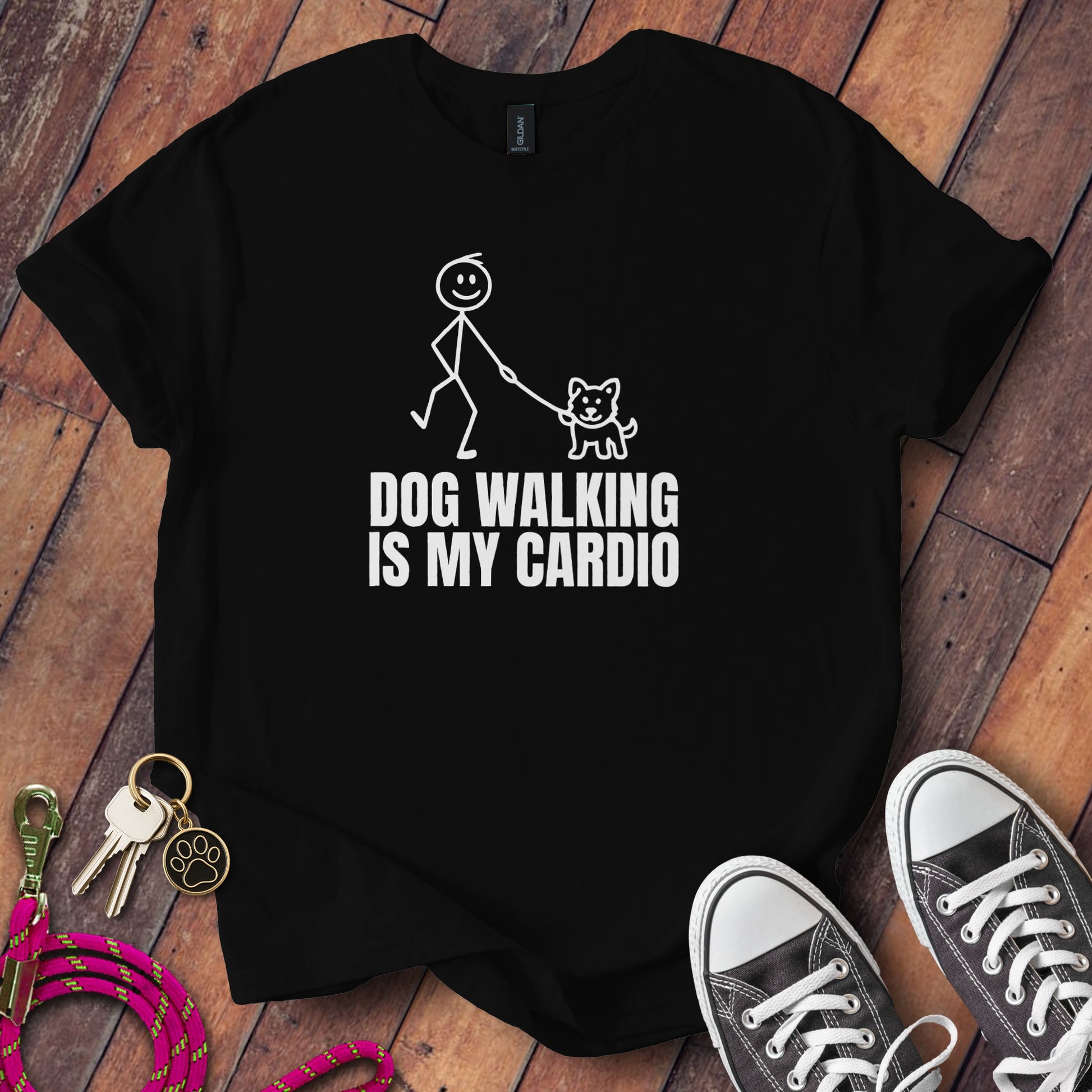 Dog Walking Is My Cardio T-shirt product type