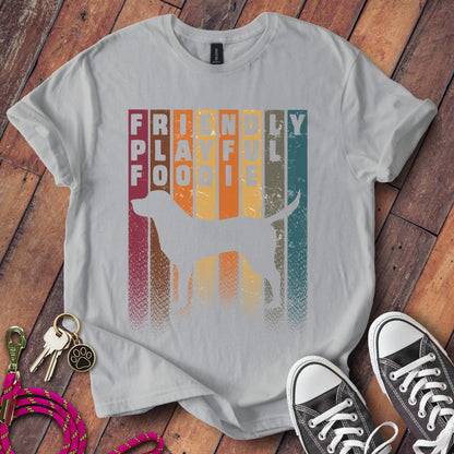Friendly Playful Foodie Dog Lover Graphic Shirt product