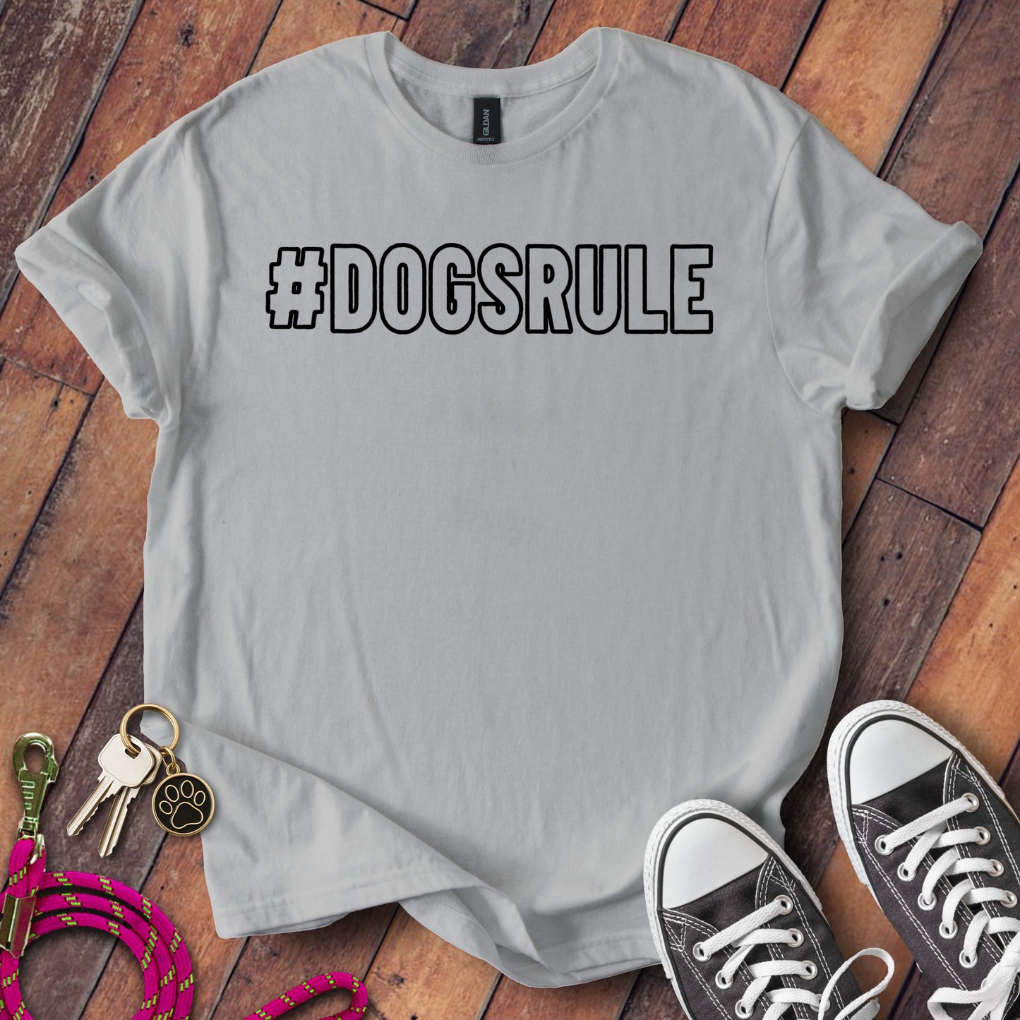 #DOGSRULE Graphic Casual Tee shirt product type
