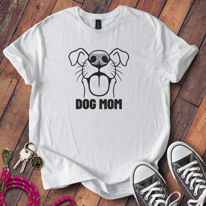 Funny Cute Dog Mom Graphic T-Shirt for Pet Lovers product