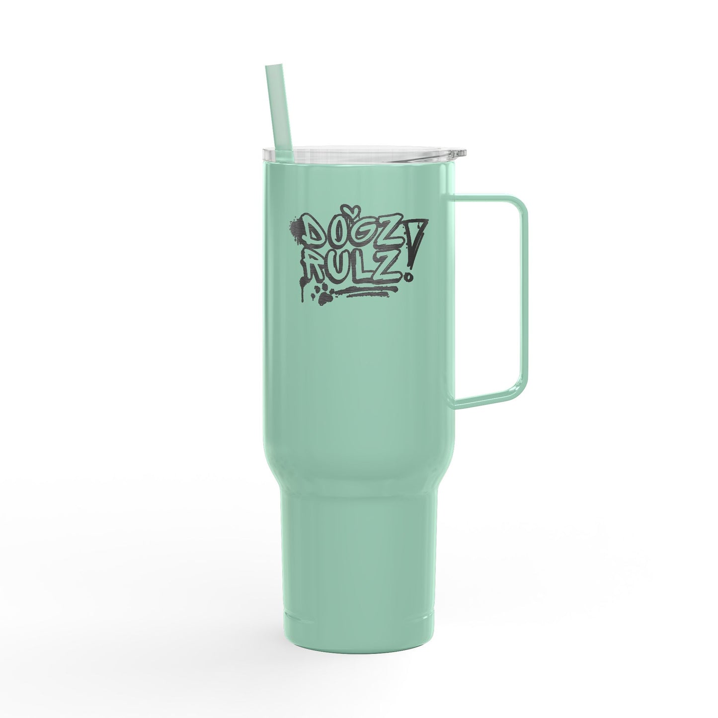 Dogz Rulz 40oz Engraved Tumbler
