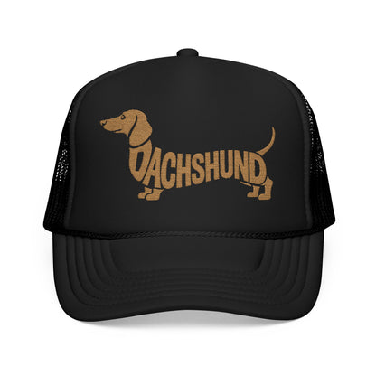 Dachshund Lover Embroidered Trucker Hat