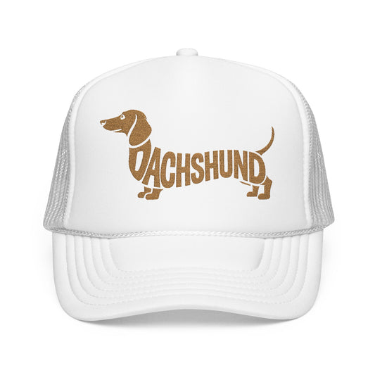 Dachshund Lover Embroidered Trucker Hat