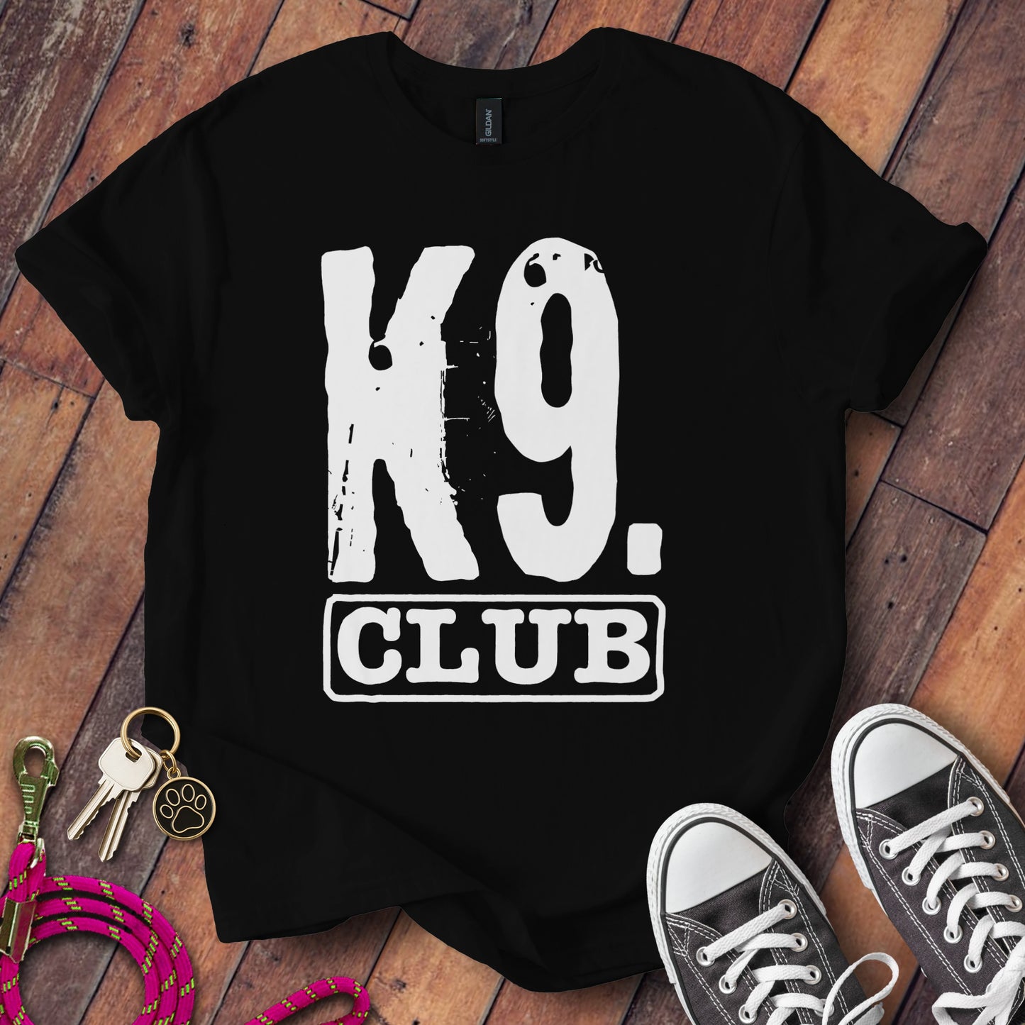 K9 Club Bold Graphic Design T-shirt Product Type