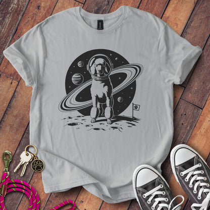 Space Dog with Planets Graphic T-Shirt product