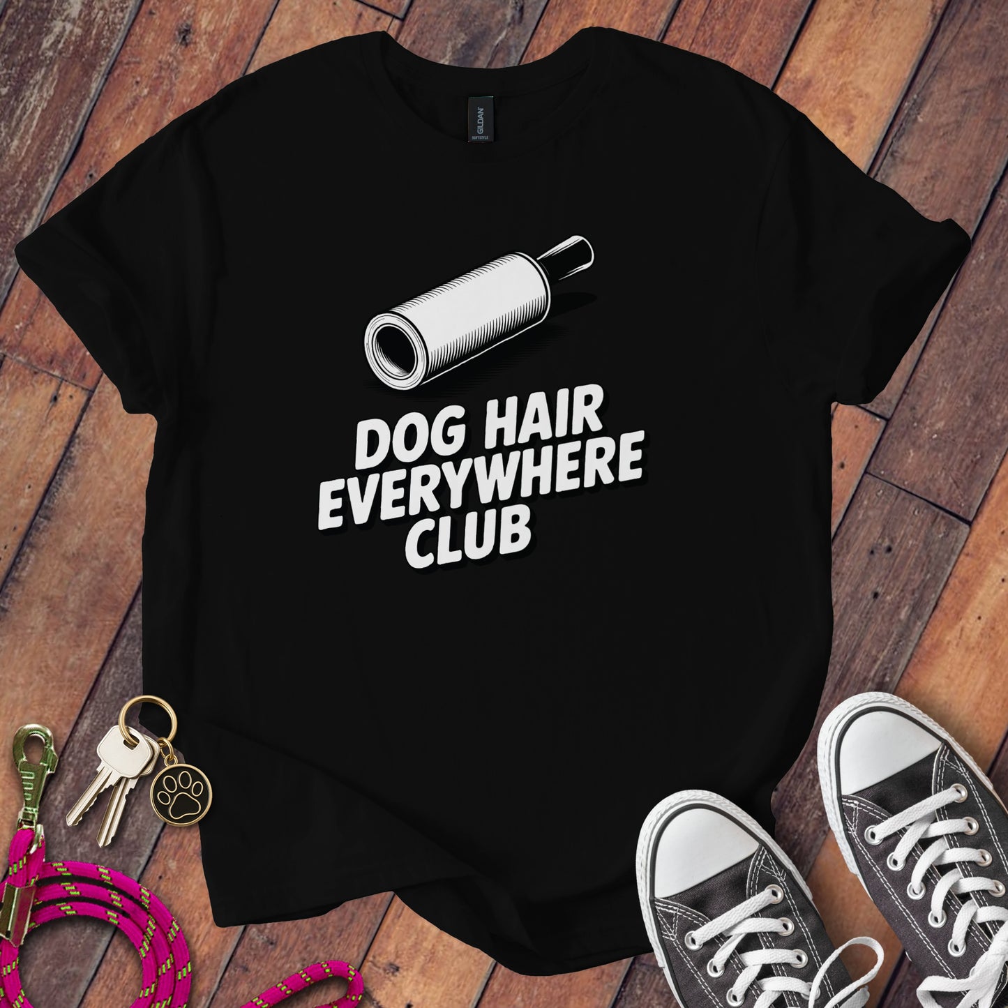 Dog Hair Everywhere Club Graphic T Shirt product