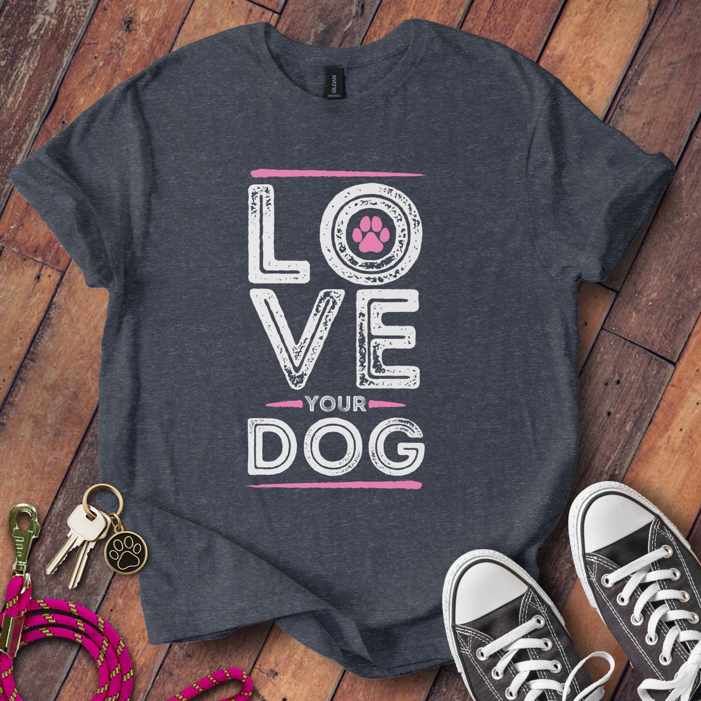 Love Your Dog Graphic T-shirt Casual Wear Product Type