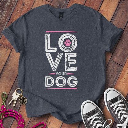 Love Your Dog Graphic T-shirt Casual Wear Product Type