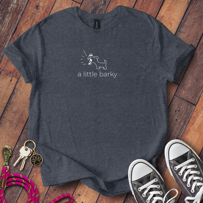 A Little Barky Graphic Printed Tees Shirt product type