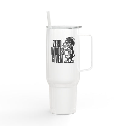 Zero Woofs Given 40oz Engraved Tumbler