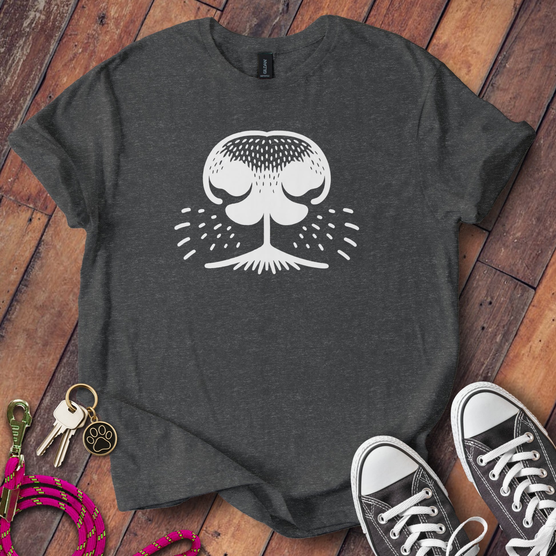 Unique Graphic Toon Pattern Short Sleeve T-shirt product