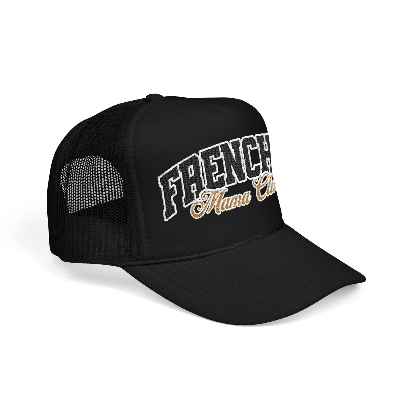Frenchie Mama Club Embroidered Trucker Hat