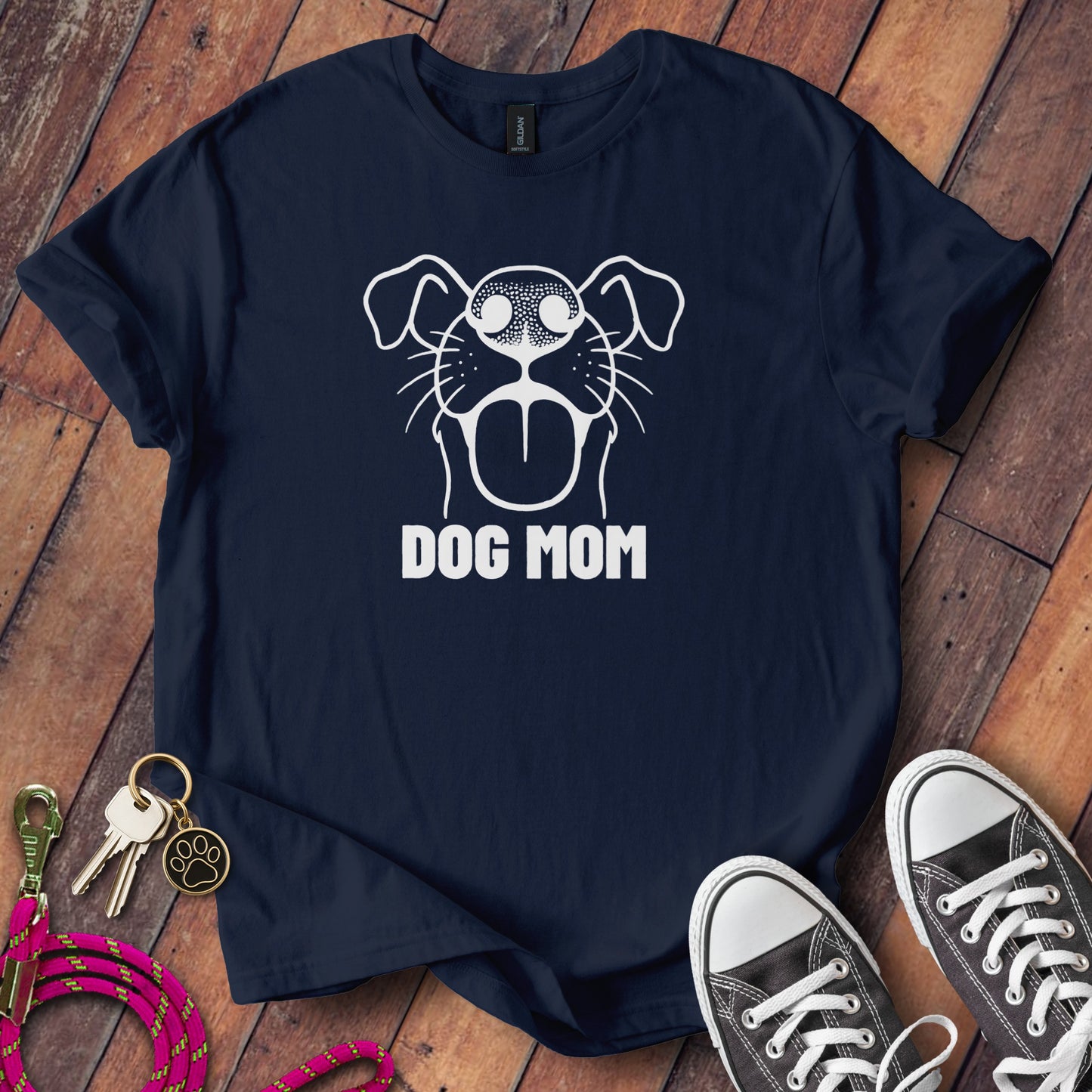 Dog Mom Graphic Tee for Canine Lovers product type