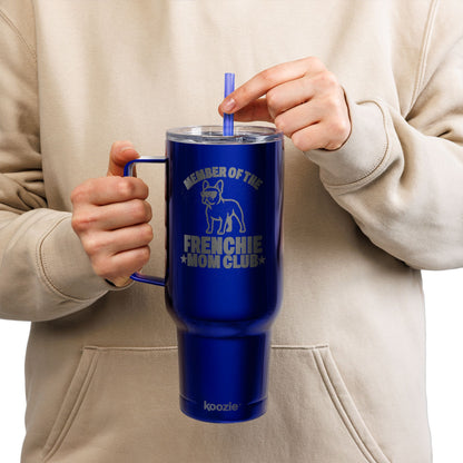 Frenchie Mom Club 40oz Engraved Tumbler