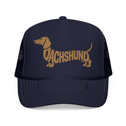 Dachshund Lover Embroidered Trucker Hat