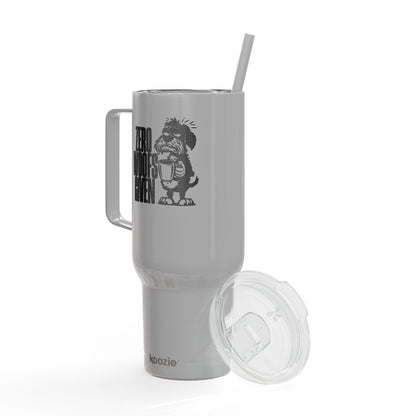 Zero Woofs Given 40oz Engraved Tumbler