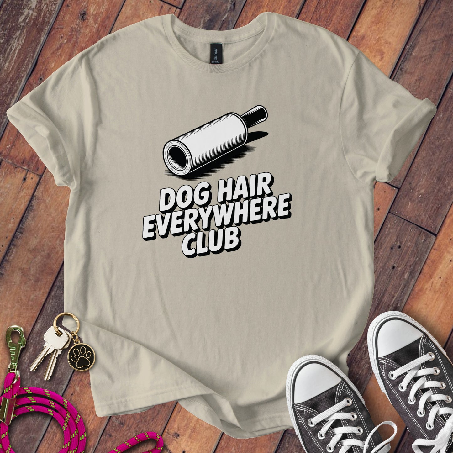 Dog Hair Everywhere Club Graphic Tee product